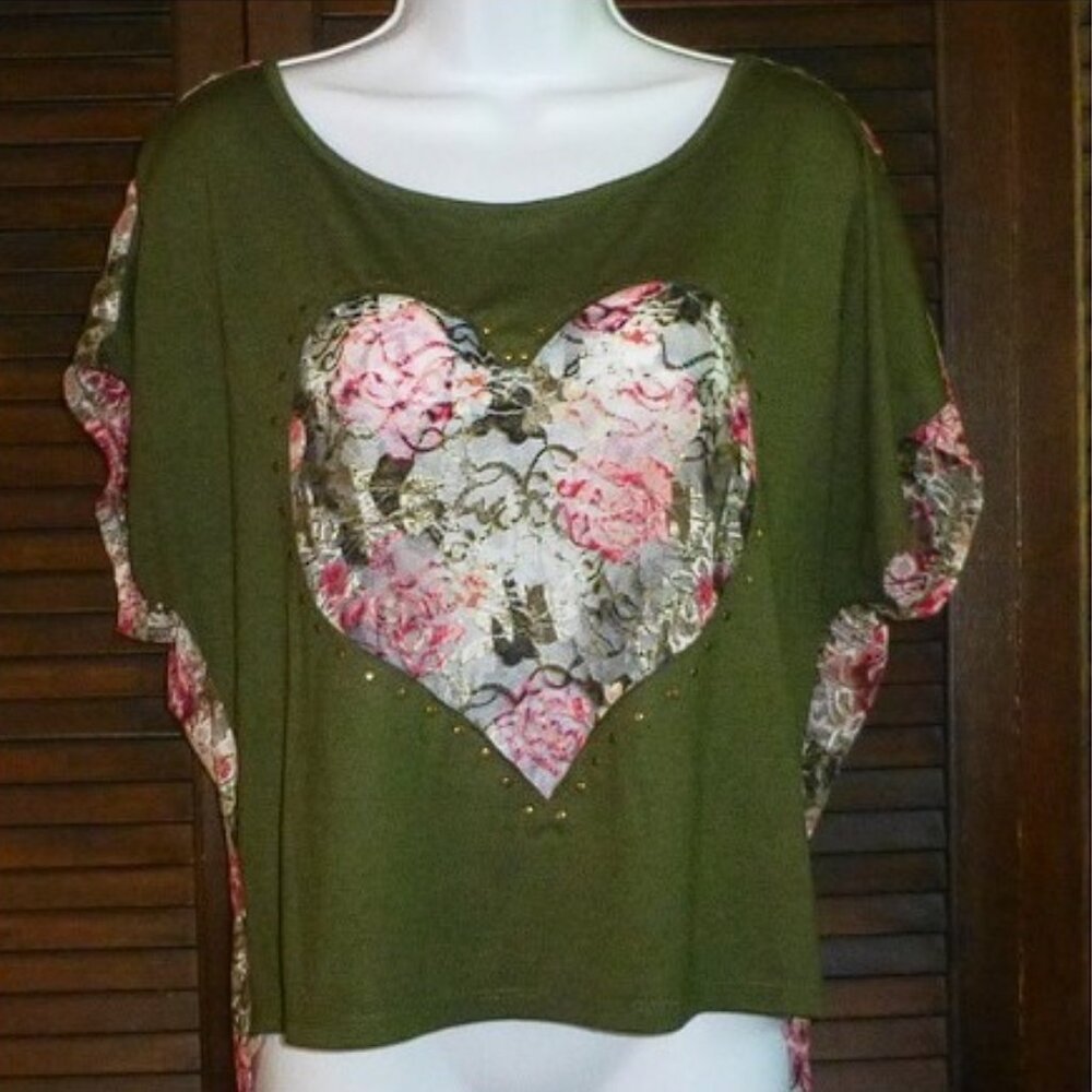 Bongo Green Lace Shirt